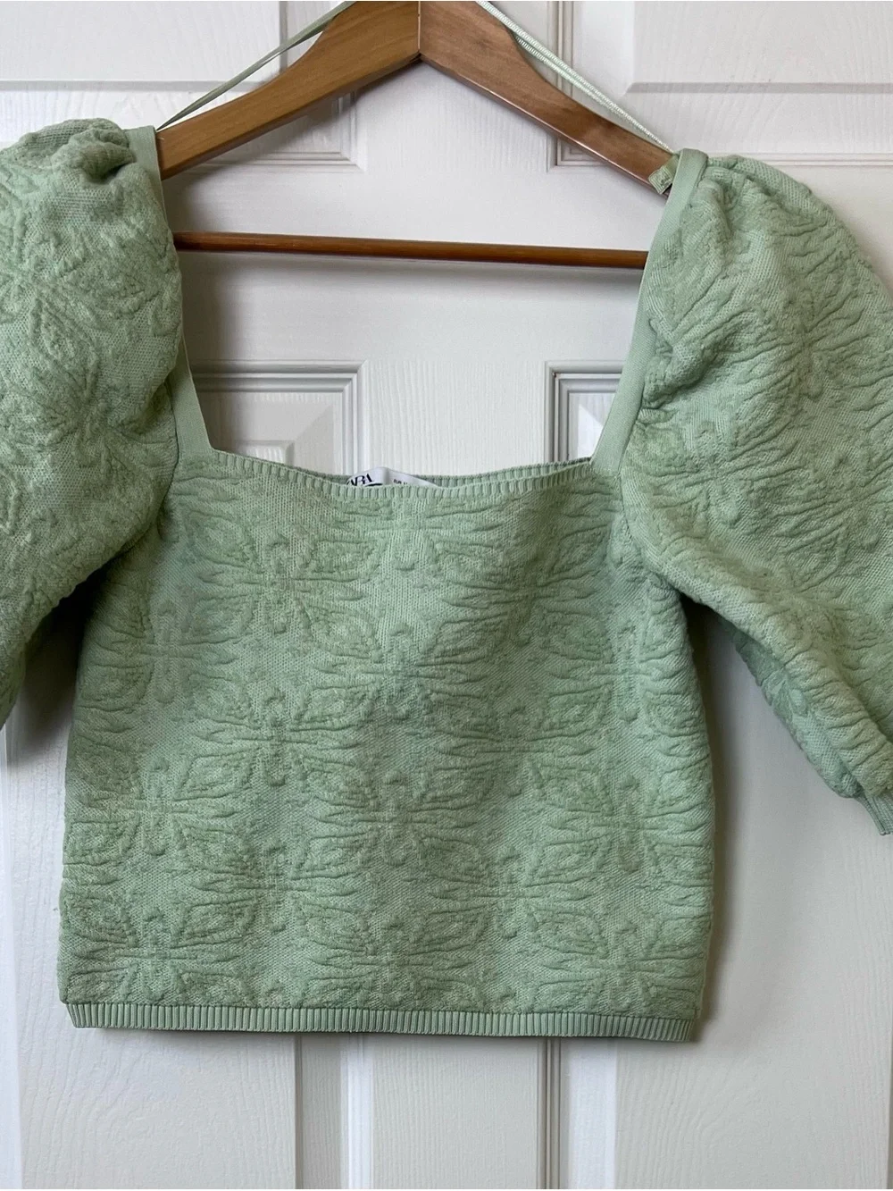 Zara Top Blouse Textured